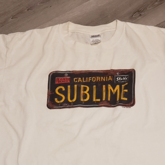 Vintage Sublime T-shirt 1997 1990s - Picture 2 of 4